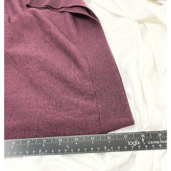 Men's Hart Schaffner Marx Extra Fine Merino Wool V-Neck Sweater Size XL - Picture 7 of 11